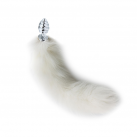 Анальная пробка Samll. Белый кот.  photo 4