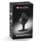 Силіконова анальна пробка Mystim Rocking Force L для електростимулятора, діаметр 4,7 см photo 6