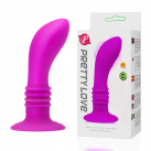 Анальная пробка PrettyLove. Вибрационная. 10 скоростей. Силикон.  photo 2