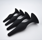 Набор анальных пробок силиконовых 4 шт./компл. photo 4