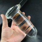 Стеклянная анальная пробка большая 145*54 мм photo 4