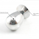 Анальний корок. Нержавіюча сталь. Довжина – 7,3 см. Ширина – 4 см. photo 3