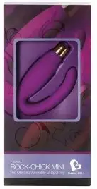 Вибратор ROCKS-CHICK MINI PURPLE photo 3