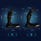 Масажер простати MizzZee із силікону з вібрацією та дистанційним керуванням photo 5