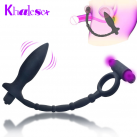 Массажер простаты и кольцо с вибрацией photo 2