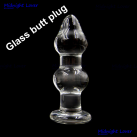 Анальная пробка из термостойкого стекла photo 3