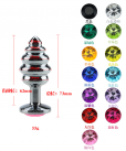 Анальная пробка Jewel со стразом photo 1