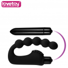 Массажер простаты Lovetoy из силикона с вибрацией, 10 режимов photo 3
