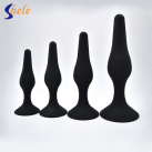 Анальная пробка. Силикон. 4 шт. photo 2