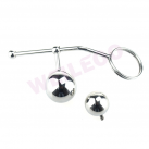Анальные шарики и кольцо из нержавеющей стали  photo 3