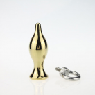 Анальная пробка. Металлическая. С кольцом. photo 3