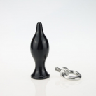 Анальная пробка. Металлическая. С кольцом. photo 1