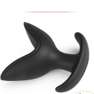 Силиконовый анальный расширитель, цвет черный photo 5