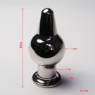 Анальная пробка металлическая  photo 3