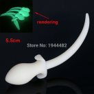 Анальная пробка "собачий хвост" 5.5 см  photo 2