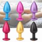 Анальная пробка со стразом,1 шт. photo 1