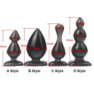 Гибкая анальная пробка, диаметр - 35 мм/40 мм/50 мм photo 1