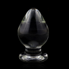 Стеклянная анальная пробка 60 мм  photo 2