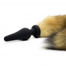 Анальная пробка. С хвостом. Силикон. photo 1