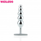 Металлическая анальная пробка photo 2