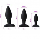 Анальная пробка. Черная. Водонепроницаемая. photo 1