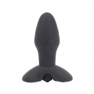 Анальная пробка с вибрацией, цвет черный photo 6