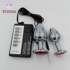 Анальная пробка 2 шт для электростимуляции photo 5