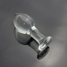 Стеклянная анальная пробка, 4.5 см photo 5