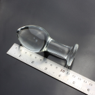 Стеклянная анальная пробка, 4.5 см photo 4