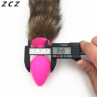 Набор анальных пробок-хвостиков разных размеров. 3 шт photo 4