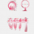 Эрекционные кольца. Силикон. 4 шт.  photo 3