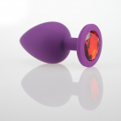 Силиконовая анальная пробка 92*41 мм photo 3