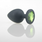 Силиконовая анальная пробка 92*41 мм photo 4