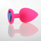 Силиконовая анальная пробка 92*41 мм photo 2