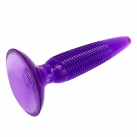 Анальная пробка IKOKY ребристая из силикона photo 4