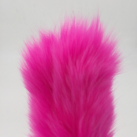 Силиконовая анальная пробка с хвостиком 35 мм * 80 мм  photo 1