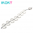 Анальные шарики IKOKY прозрачные photo 2