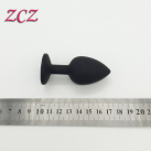 Силиконовая анальная пробка 7*2.8 см photo 1