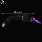 Анальная пробка. С хвостом. Силикон. photo 2