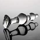 Анальная пробка стеклянная 165*49 мм  photo 2