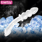 Двойной фаллоимитатор Lovetoy из стекла photo 1