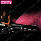 Двойной фаллоимитатор Lovetoy из стекла photo 4