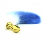 Анальная пробка-хвостик разноцветная photo 4