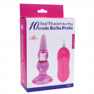 Силиконовая анальная пробка с вибрацией IKOKY Butt Plug photo 1