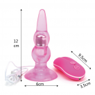 Силиконовая анальная пробка с вибрацией IKOKY Butt Plug photo 6