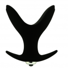 Анальная пробка с лепестками. Силикон photo 2