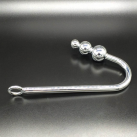 Серебристая анальная пробка Kirsite, 520 гр, 20 мм/30 мм/35 мм photo 4