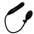 Большая надувная анальная пробка из силикона photo 2