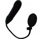 Большая надувная анальная пробка из силикона photo 4