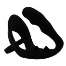 Масажер простати із силікону, колір чорний photo 2